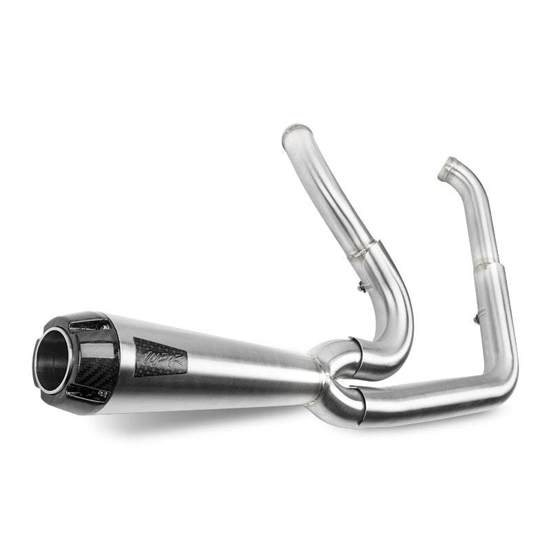 Two Brothers 2 Into 1 Stainless Exhaust System For Harley Dyna Models 1999-2005 3 Two Brothers 2 Into 1 Stainless Exhaust System For Harley Dyna Models 1999-2005