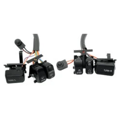 Black Handlebar Switch Kit For Harley 1996-2013