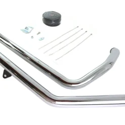 1986-2003 Sportster Exhaust Drag Pipe Kit W/Black Header Wrap - Slash Cut -Maxima Store drag3