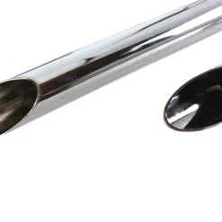 1986-2003 Sportster Exhaust Drag Pipe Kit W/Black Header Wrap - Slash Cut -Maxima Store drag4