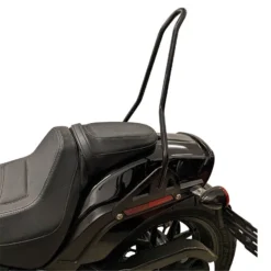 TC Bros. M8 Fat Bob Kickback Sissy Bar Black 2018-newer FXFB FXFBS -Maxima Store fatbob