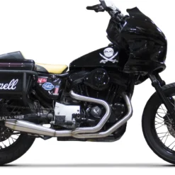 Two Brothers 2 Into 1 Stainless Exhaust System For Harley Sportster Models 1983-2003