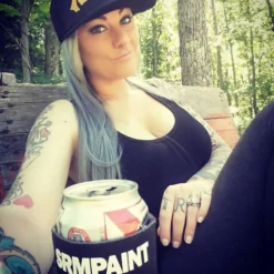 TC Bros. Script Trucker Hat - Black/Gold -Maxima Store ggg