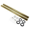Gold Titanium Nitride Coated Fork Tubes Stock Length 39mm For Sportster/ Dyna Narrow Glide -Maxima Store gold 39mm fork tubes stock length