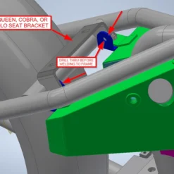 TC Bros. Horseshoe Oil Tank For 1982-2003 Sportster Hardtail Kit -Maxima Store horseshoe upper mounts