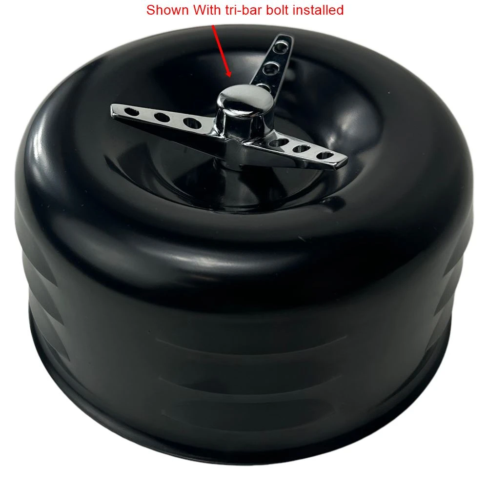 TC Bros. Black Louvered Air Cleaner For S&S Super E & G Carbs 8 TC Bros. Black Louvered Air Cleaner For S&S Super E & G Carbs - Image 6