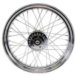 Chrome Front 40 Spoke Wheel 19"x2.5" (fits Harley Ironhead Sportster XL 1978-1983)