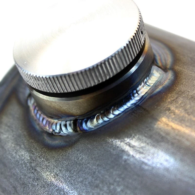 TC Bros 5 Inch Round Chopper Oil Tank Flat Ends Universal Fit 7 TC Bros 5 Inch Round Chopper Oil Tank Flat Ends Universal Fit - Image 5