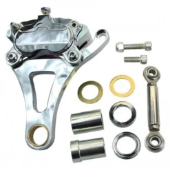 Moto Iron Brake Caliper Kit For Moto Iron Springer Front Ends -Maxima Store leftbrakebolts