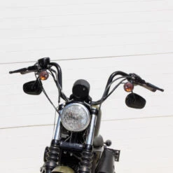 TC Bros. 1" Narrow Mini Apes Handlebars - 8" Black -Maxima Store miniapecrop2watermark 3 2 2