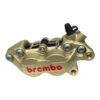 Brembo P4 Axial Brake Caliper Right Side Gold 4 Piston 2 Brembo P4 Axial Brake Caliper Right Side Gold 4 Piston -Maxima Store redright 2