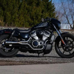 Two Bros. Comp S Stainless 2 Into 1 Exhaust For Harley Nightster RH975 2022-UP -Maxima Store rh975 TBR