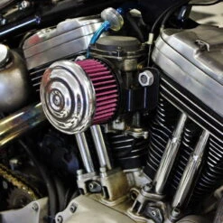TC Bros. Ripple Polished Air Cleaner S&S Super E & G Carbs -Maxima Store ripple polished