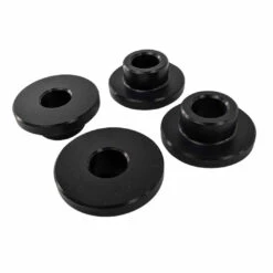 TC Bros. Solid Billet Black Handlebar Riser Bushings Fits Harley M8 Softail & Touring Bagger