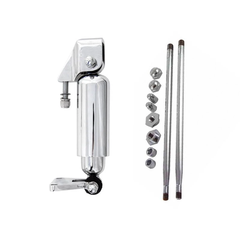 Moto Iron™ Springer Ride Control Front Shock Kit - Chrome 3 Moto Iron™ Springer Ride Control Front Shock Kit - Chrome