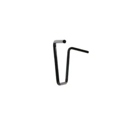 TC Bros. 7/8" Ape Hanger Handlebars - 12" Black Powdercoated -Maxima Store sku 101 0003.2 1