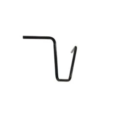 TC Bros. 7/8" Ape Hanger Handlebars - 12" Black Powdercoated -Maxima Store sku 101 0003.3