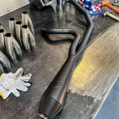 SP Concepts Big Bore Exhaust 06-17 Dyna (black)