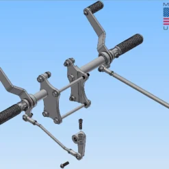 TC Bros. Sportster Forward Controls Kit For 91-03 5 Speed 17 TC Bros. Sportster Forward Controls Kit For 91-03 5 Speed -Maxima Store sportster forwards 3d 1