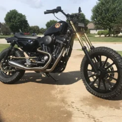 Two Brothers 2 Into 1 Stainless Exhaust System For Harley Sportster Models 1983-2003 8 Two Brothers 2 Into 1 Stainless Exhaust System For Harley Sportster Models 1983-2003 -Maxima Store sportys