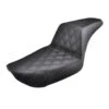 Saddlemen Step-Up Seat For 99-03 Dyna Models - Black Front Diamond Stitch -Maxima Store step up
