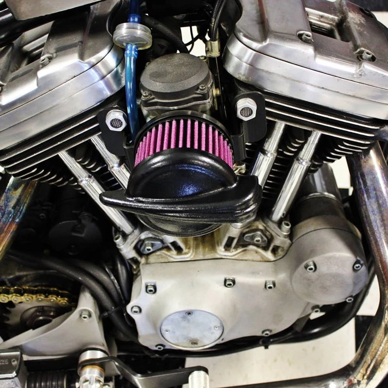 TC Bros. Streamliner Black Air Cleaner HD CV Carbs & EFI 10 TC Bros. Streamliner Black Air Cleaner HD CV Carbs & EFI - Image 8