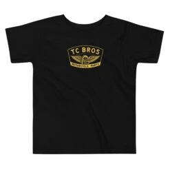 Toddler Short Sleeve Tee - Winged Wheel - Black/Gold 7 Toddler Short Sleeve Tee - Winged Wheel - Black/Gold -Maxima Store toddler staple tee black front 660abf2e2c08c