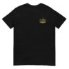 Gold Winged Wheel - Black Tee 1 Gold Winged Wheel - Black Tee -Maxima Store unisex basic softstyle t shirt black front 6604753e06f95