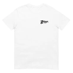 Script - White Tee -Maxima Store unisex basic softstyle t shirt white front 660565bc7bbcb