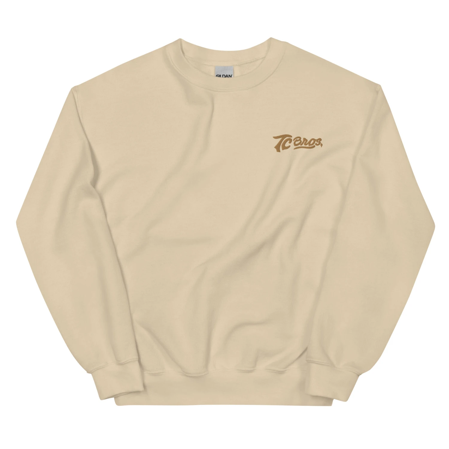 TC Bros. Script Crewneck Sweatshirt - Sand 6 TC Bros. Script Crewneck Sweatshirt - Sand - Image 4
