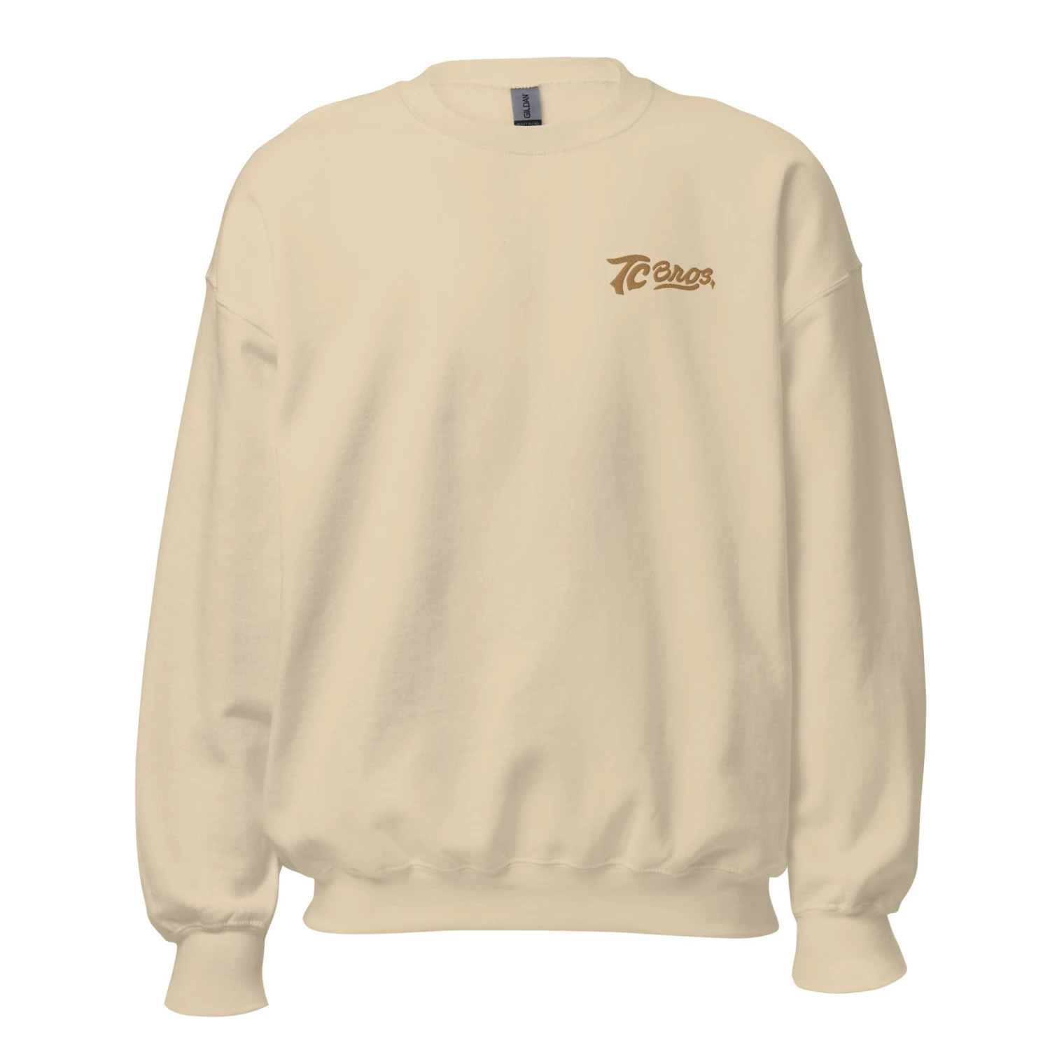TC Bros. Script Crewneck Sweatshirt - Sand 3 TC Bros. Script Crewneck Sweatshirt - Sand
