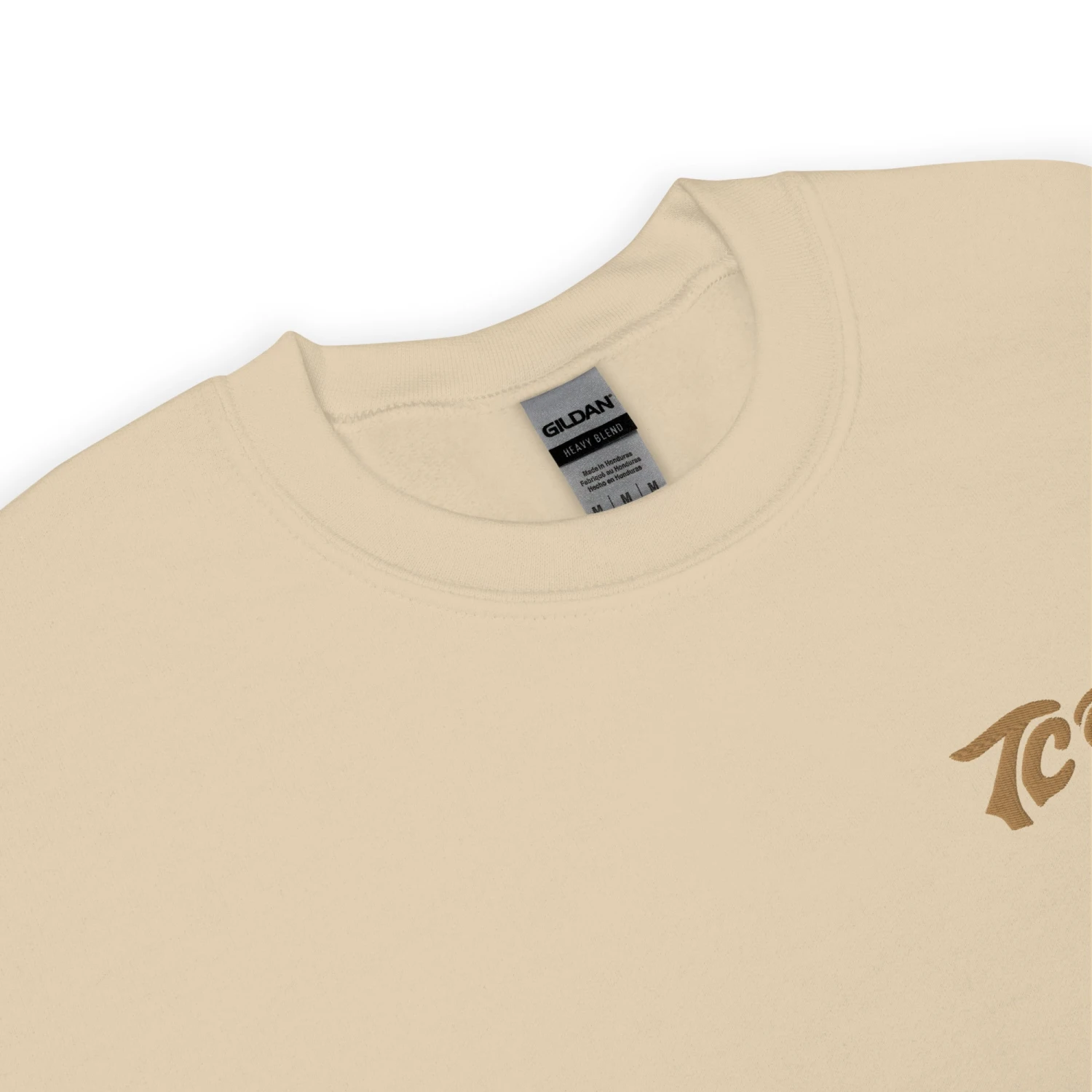 TC Bros. Script Crewneck Sweatshirt - Sand 4 TC Bros. Script Crewneck Sweatshirt - Sand - Image 2