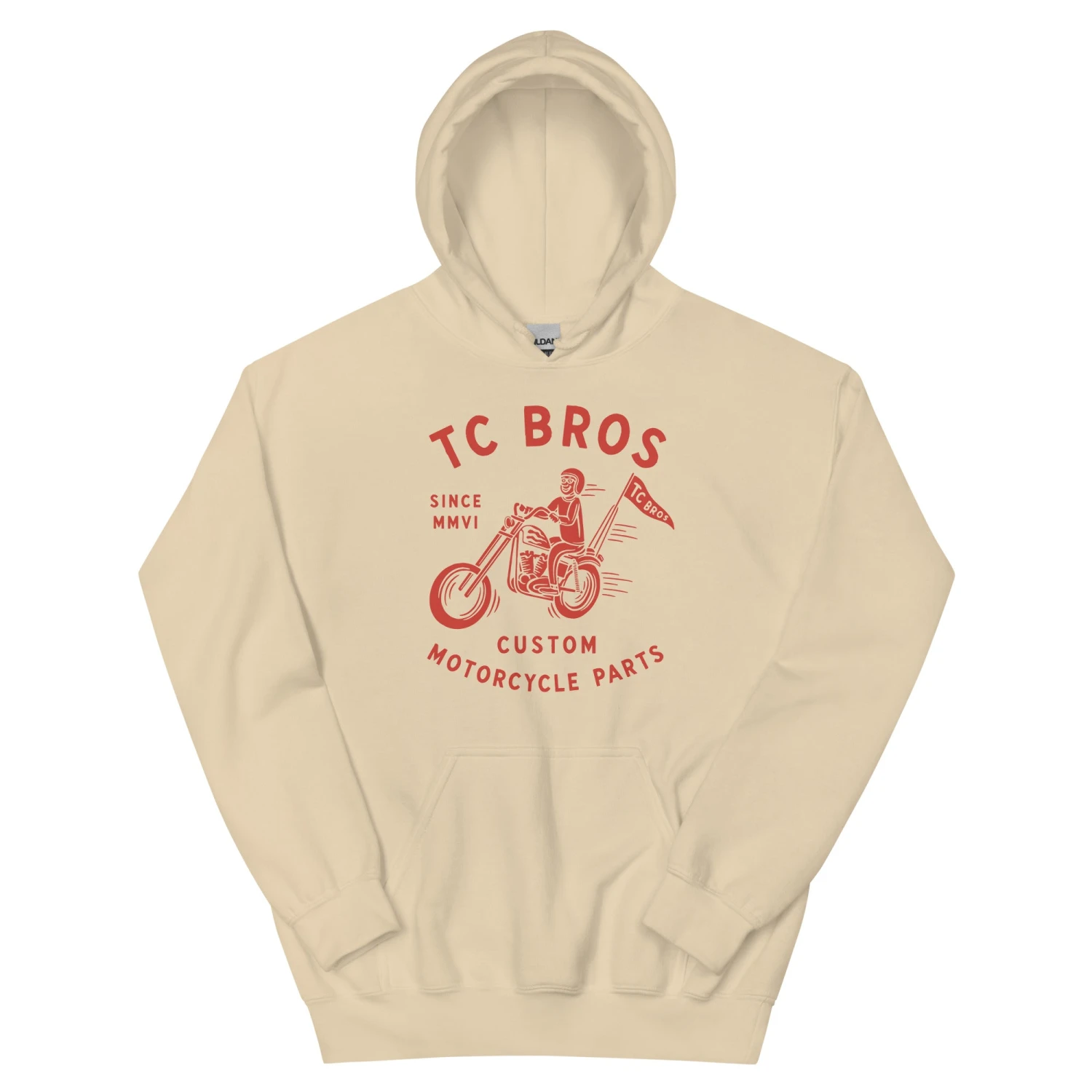 Rider Hoodie - Sand 10 Rider Hoodie - Sand - Image 8
