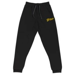 Script Joggers - Black/Gold