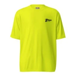 Script - High Vis Yellow Tee 7 Script - High Vis Yellow Tee -Maxima Store unisex performance crew neck t shirt safety yellow front 6605739bbdff7
