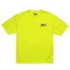 Script - High Vis Yellow Tee -Maxima Store unisex performance crew neck t shirt safety yellow front 6605739bbec54