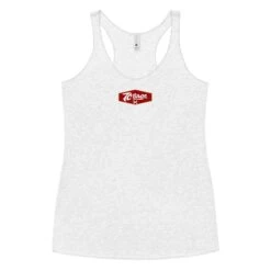 Shield - Women's Racerback Tank - Vintage White