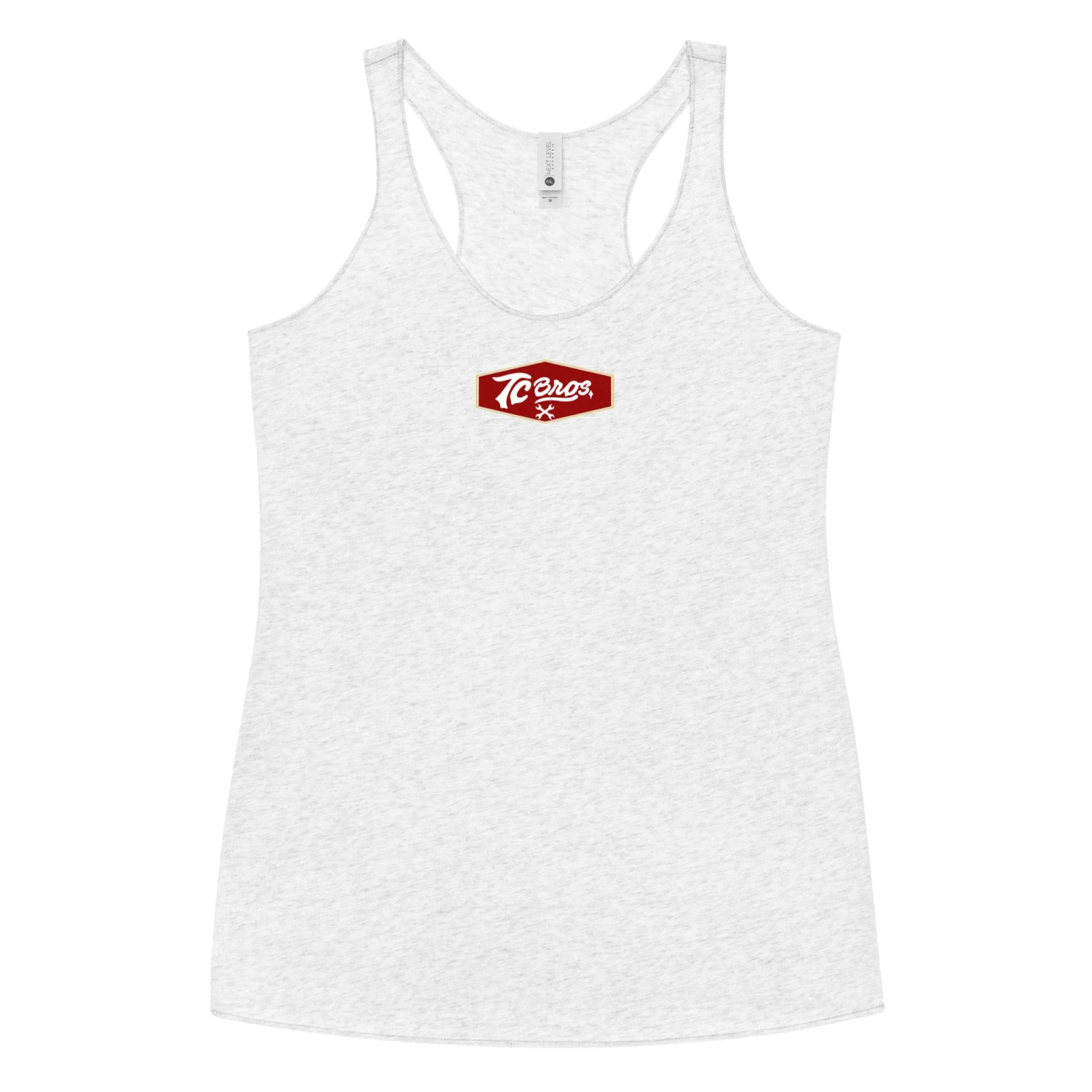 Shield - Women's Racerback Tank - Vintage White 3 Shield - Women's Racerback Tank - Vintage White