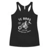 Rider- Women's Racerback Tank - Vintage Black -Maxima Store womens racerback tank top vintage black front 6605714f8a1a4